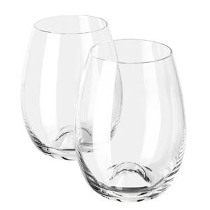 NEW DARTINGTON STEMLESS GLASSES (SET OF 2)